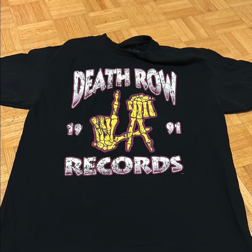 Death Row Records Graphic T-Shirt NWOT